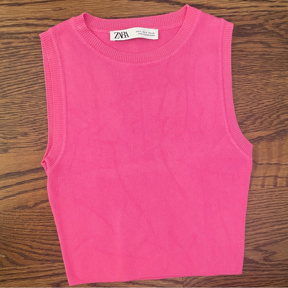 Hot Pink Zara Tank